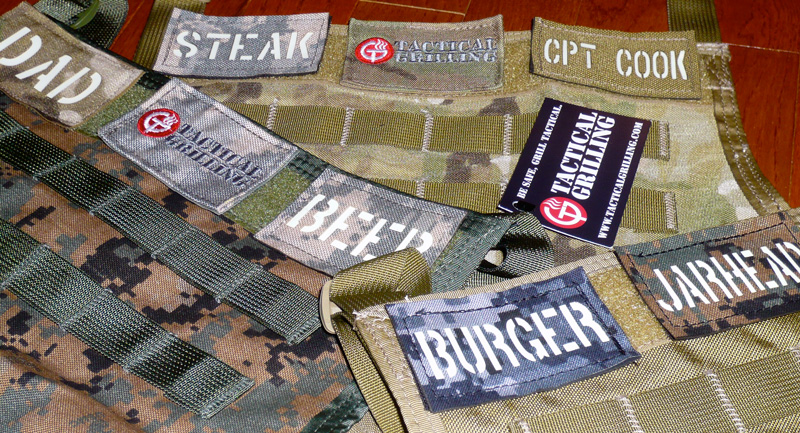 Tactical Grilling Patches